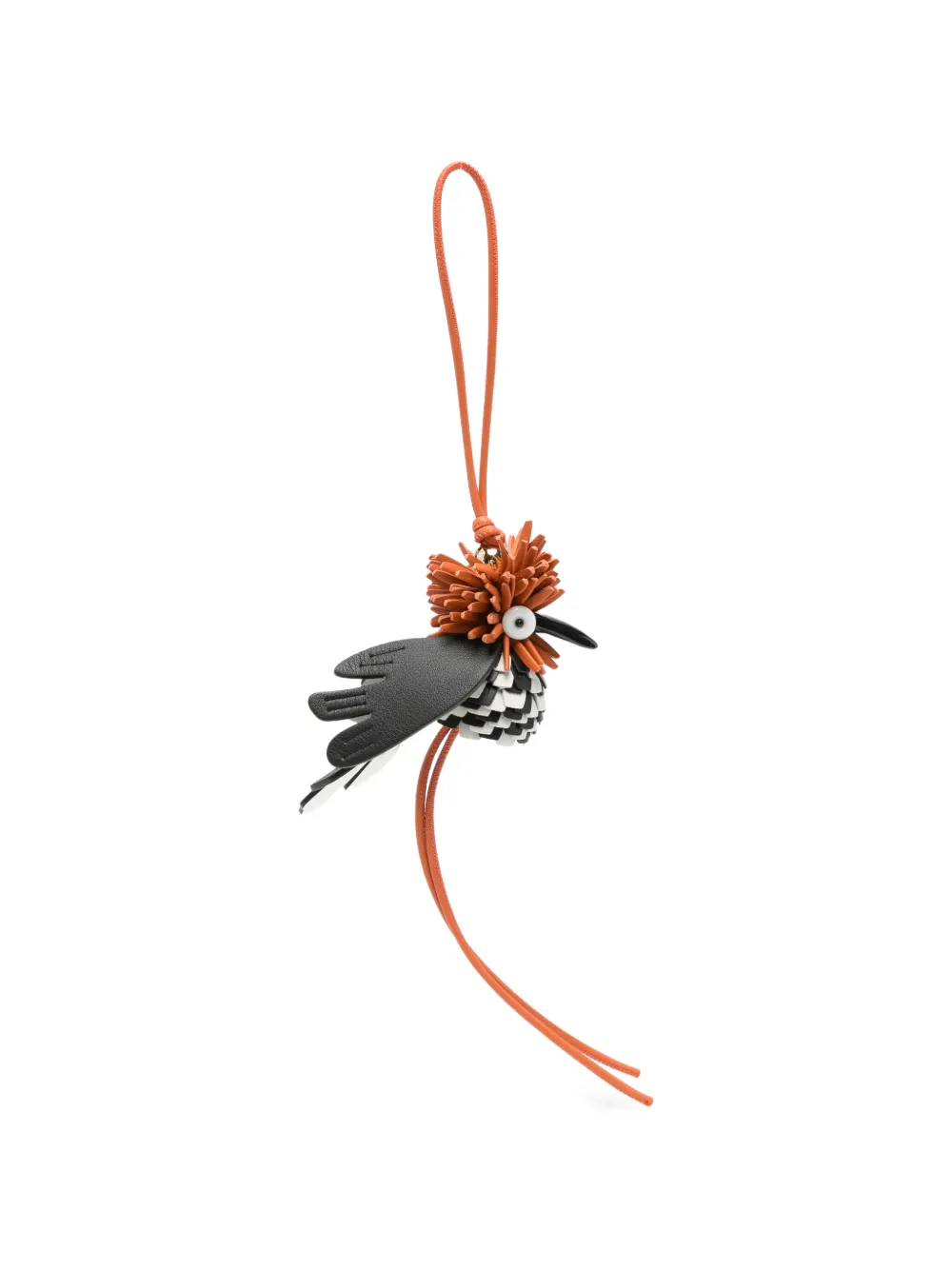 LOEWE Hoopoe Bird charm - Arancione