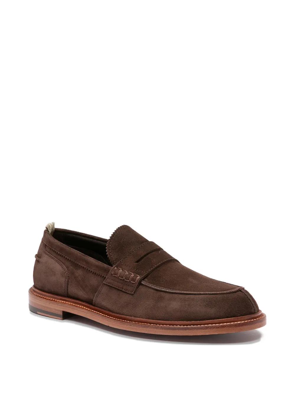 Officine Creative Sax penny loafers Bruin