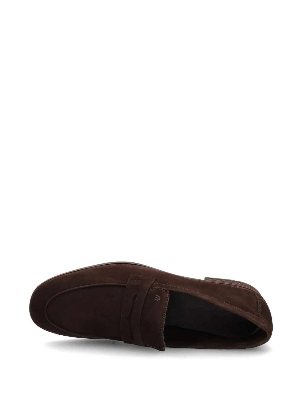 FRAU Deconstructed suede loafers Bruin