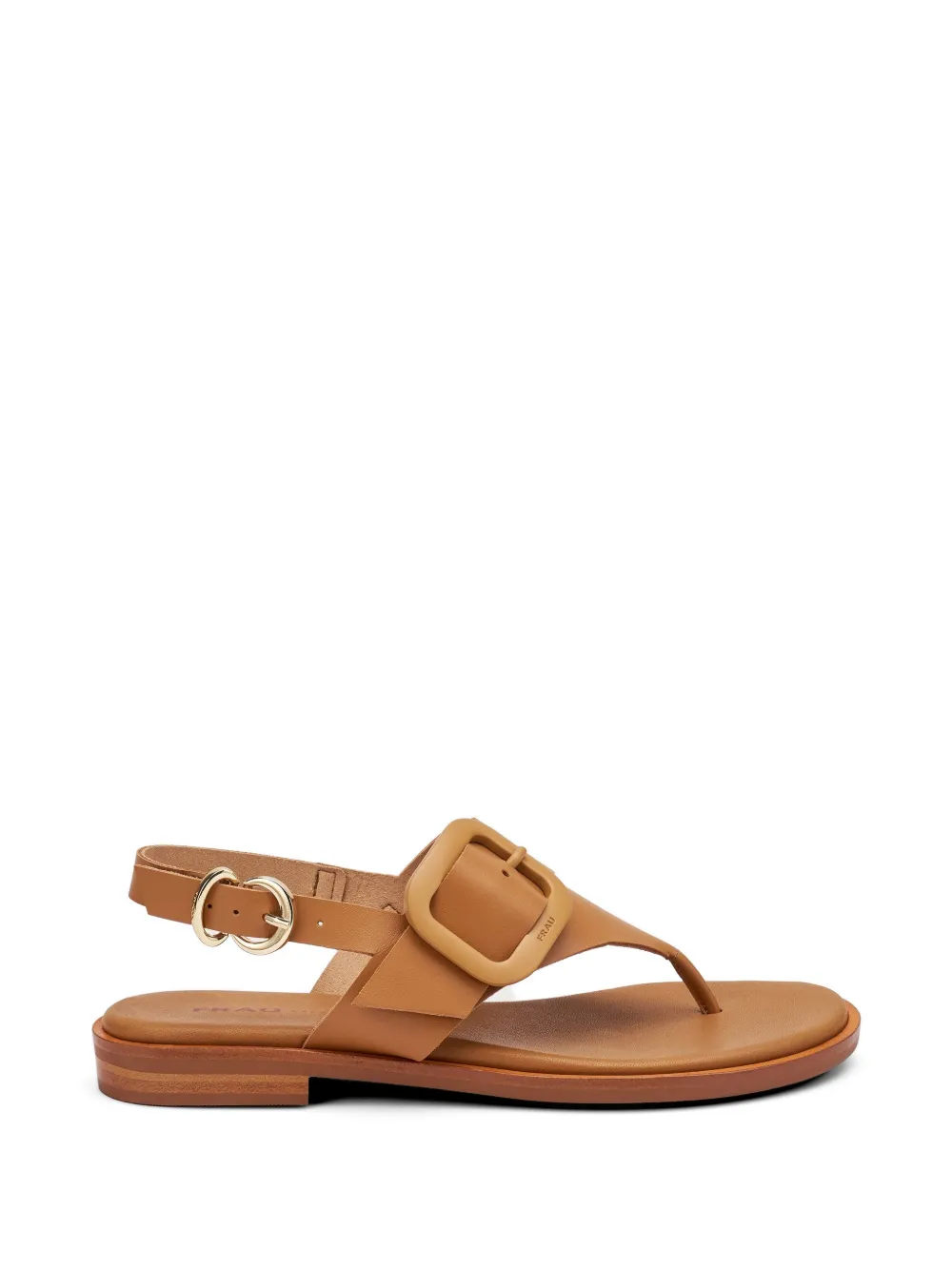 FRAU buckle-detail thong sandals Beige