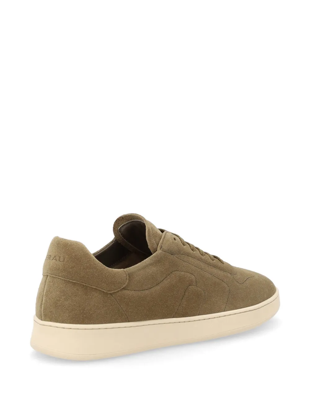 FRAU suede top-stitching sneakers Bruin