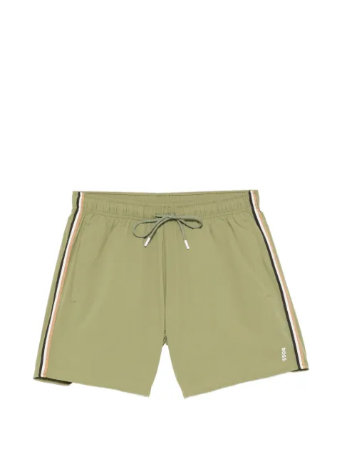 Bosa side-stripe drawstring swim shorts