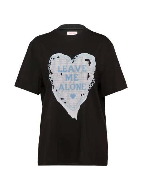 SULTRY VIRGIN heart-print T-shirt