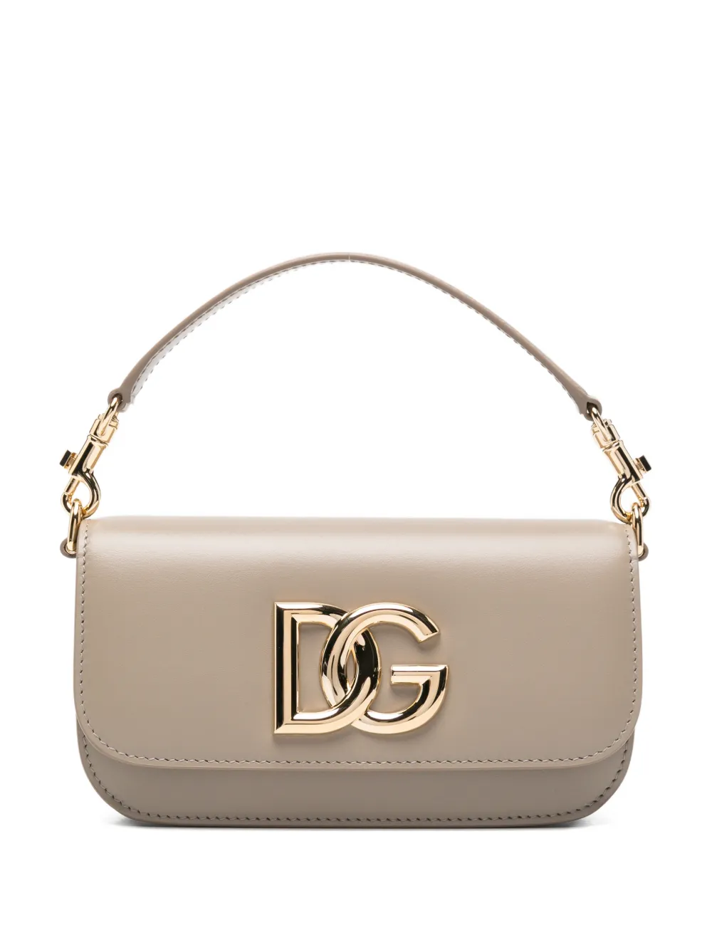 Dolce & Gabbana Pre-Owned DG-plaque shoulder bag - Toni neutri