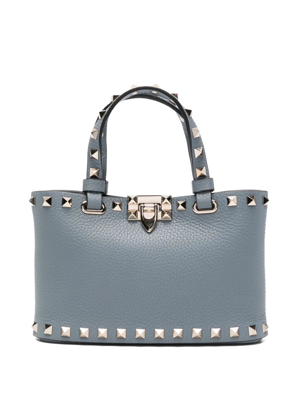 Valentino Garavani Pre-Owned mini Rockstud tote bag - Blu