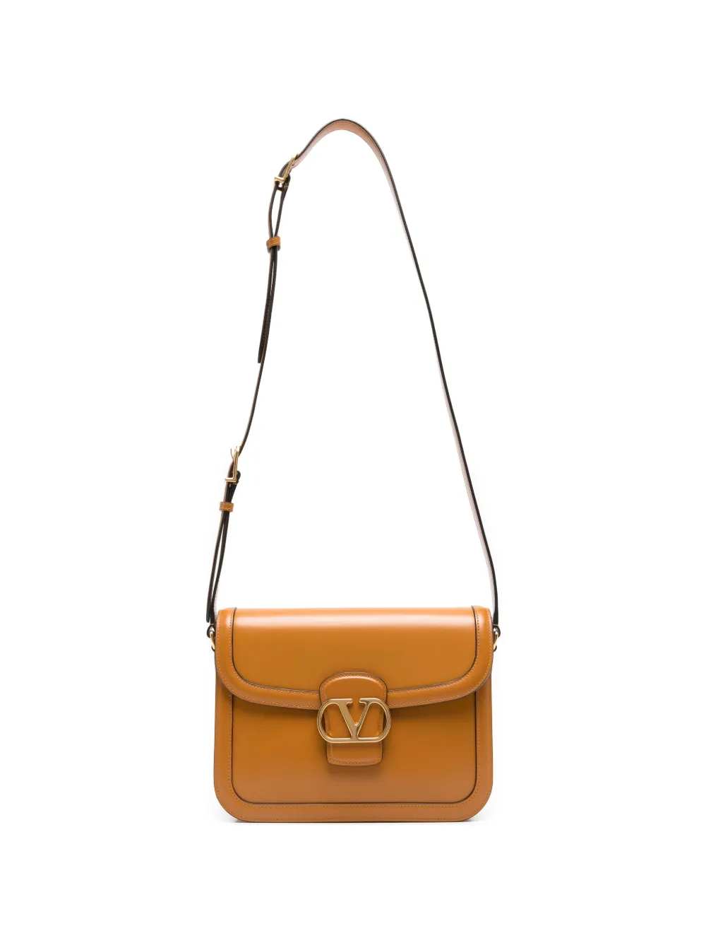 Valentino Garavani Pre-Owned VLogo crossbody bag - Braun