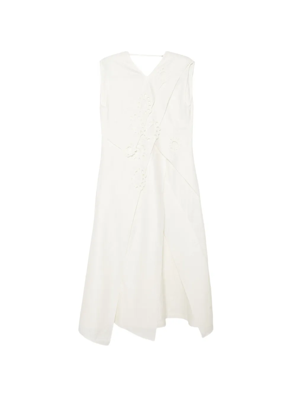 LITKOVSKA layered embroidered dress - Nero