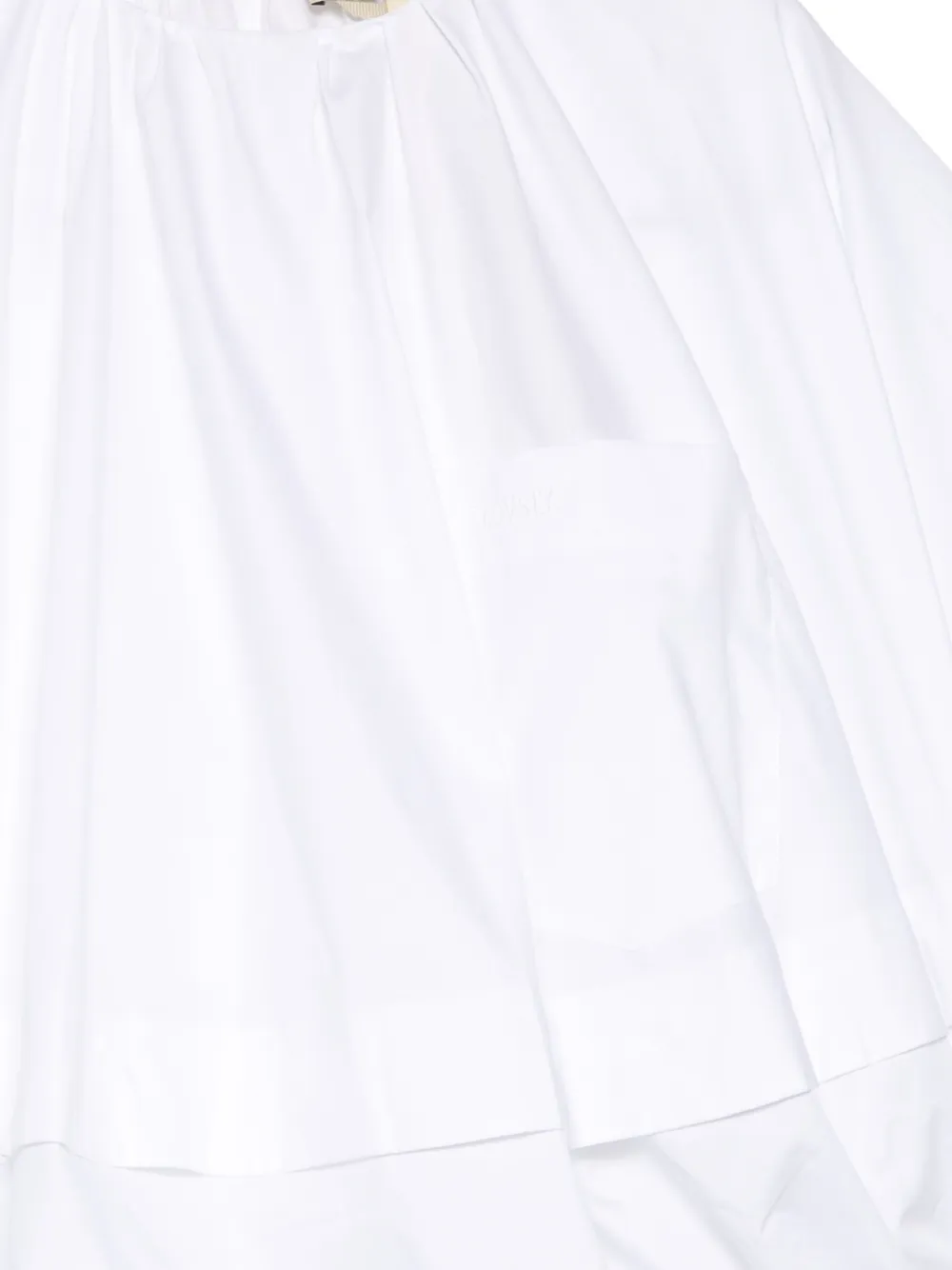  Litkovska Blusa Con Dobladillo Balloon - Blanco 