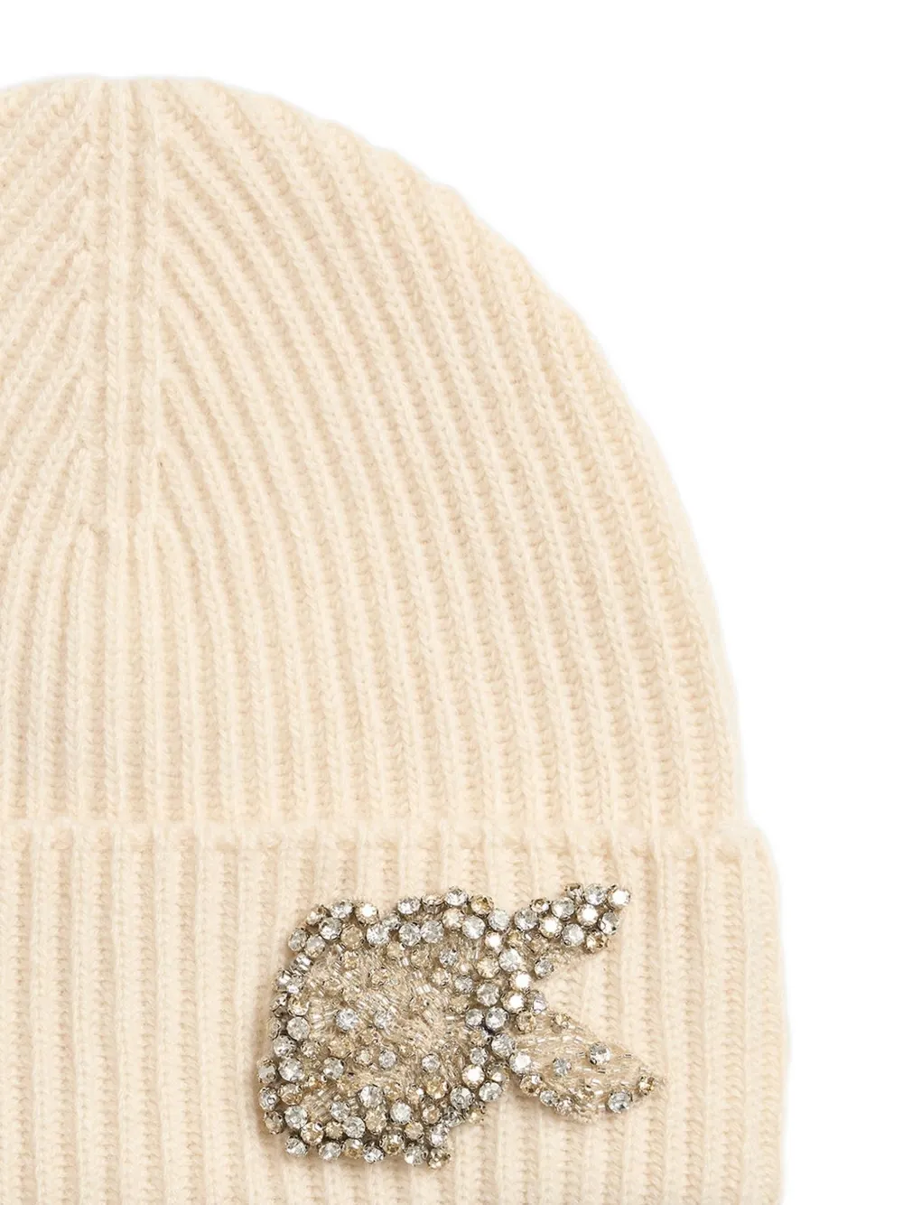 ERDEM Muts met verfraaid detail Beige