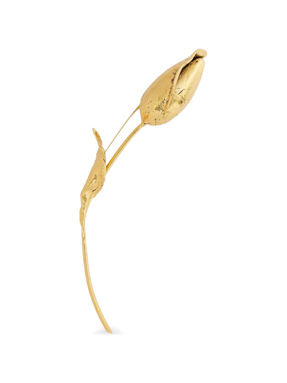 ERDEM Flower Bud brooch - Gold