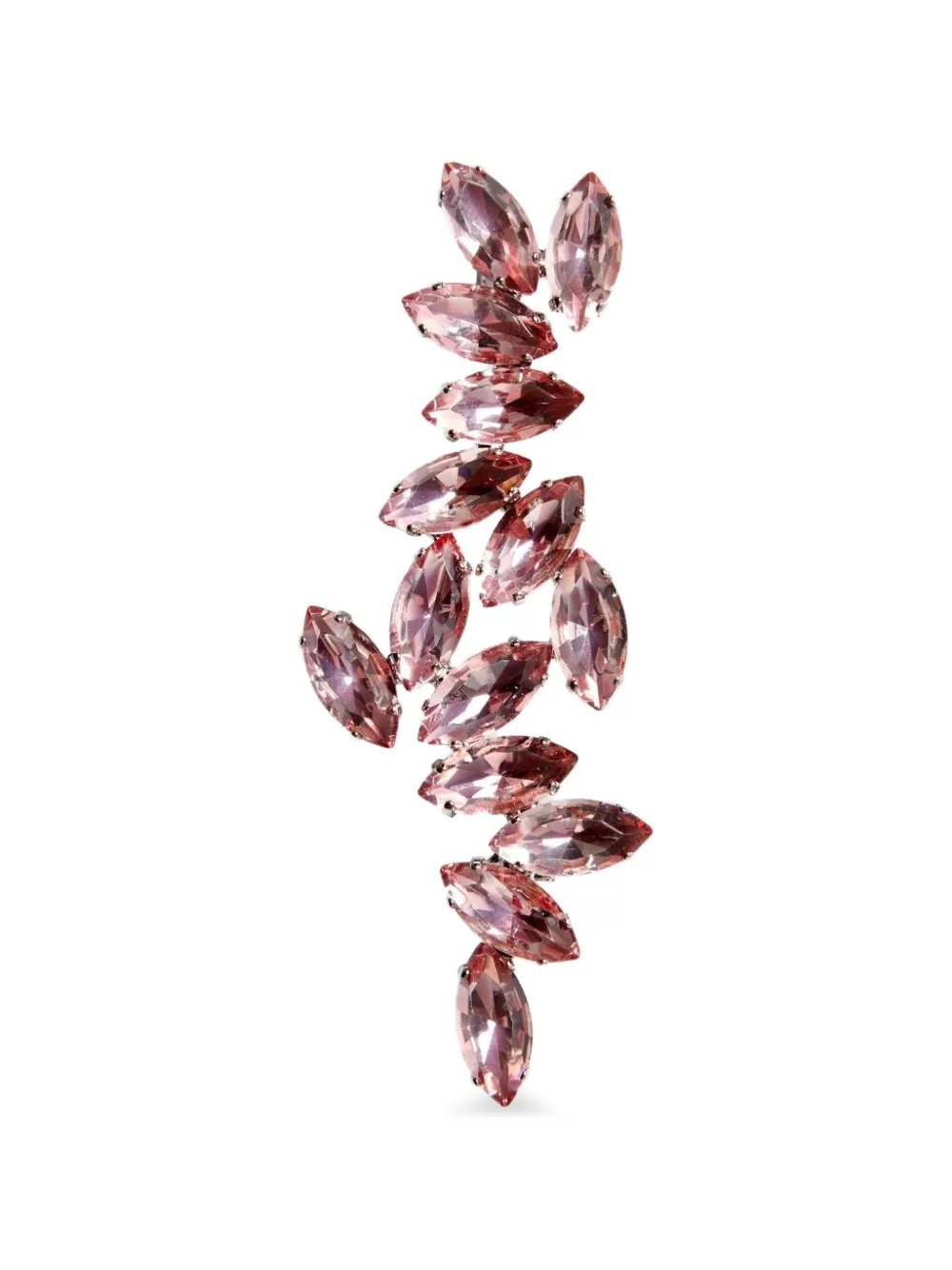 ERDEM crystal-embellished brooch - Silber