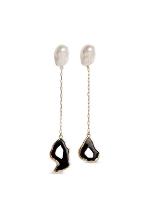 ERDEM stone-drop Earrings | ゴールドトーン | FARFETCH JP