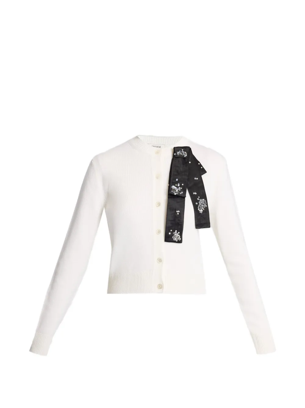 ERDEM embellished wool cardigan