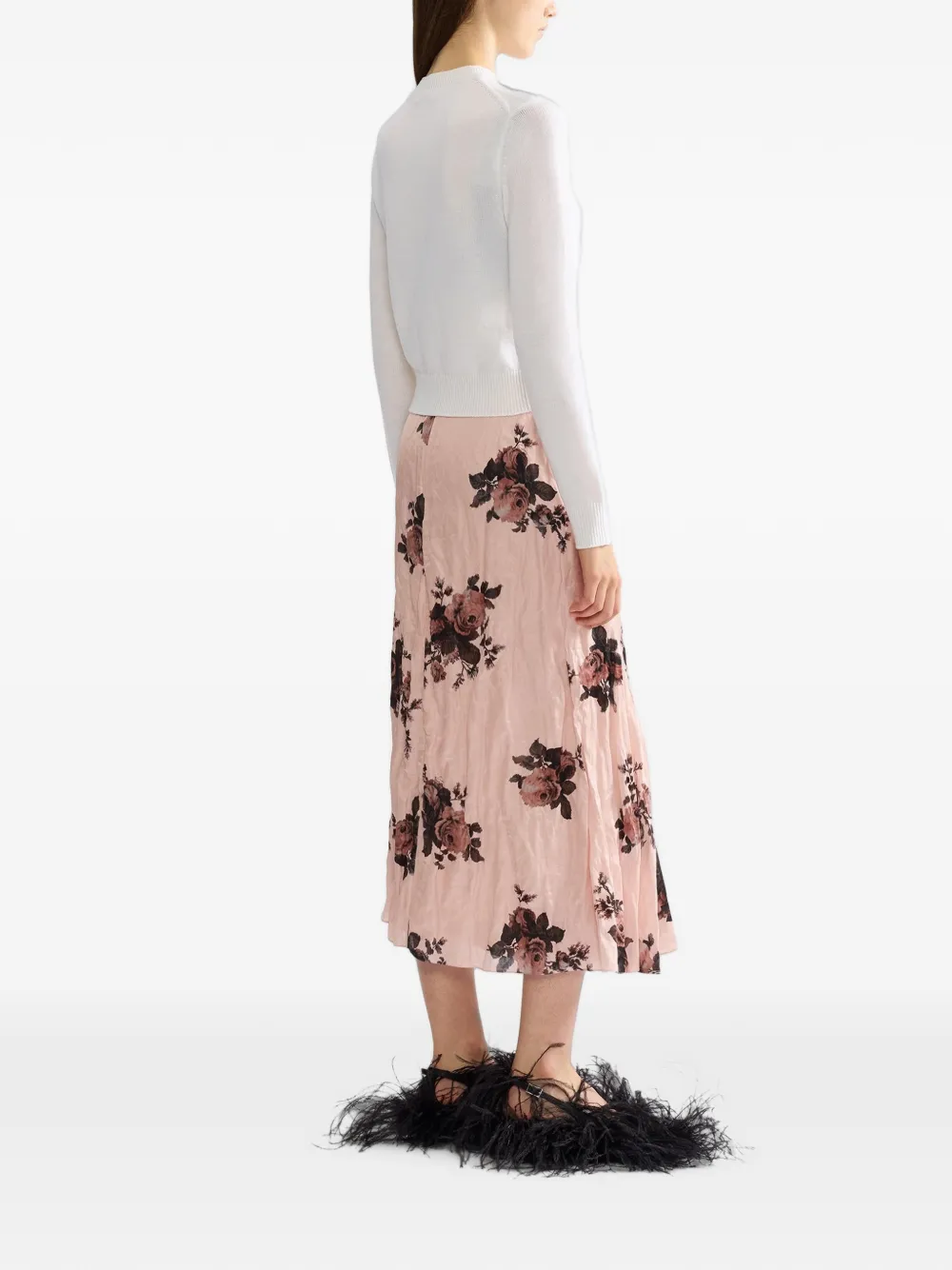 ERDEM Wollen vest Wit