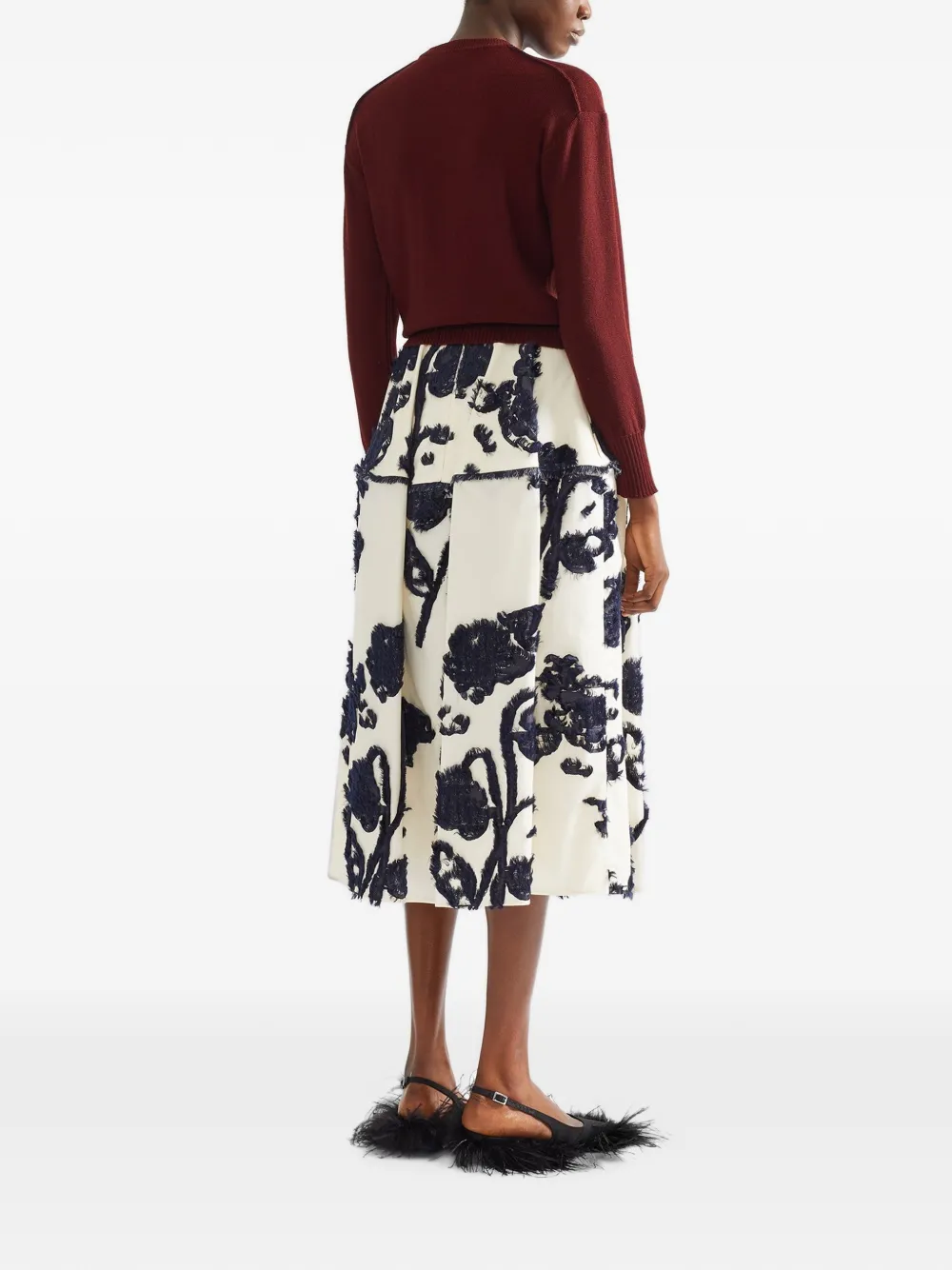 ERDEM Floral-embroidered Sweater, view 4