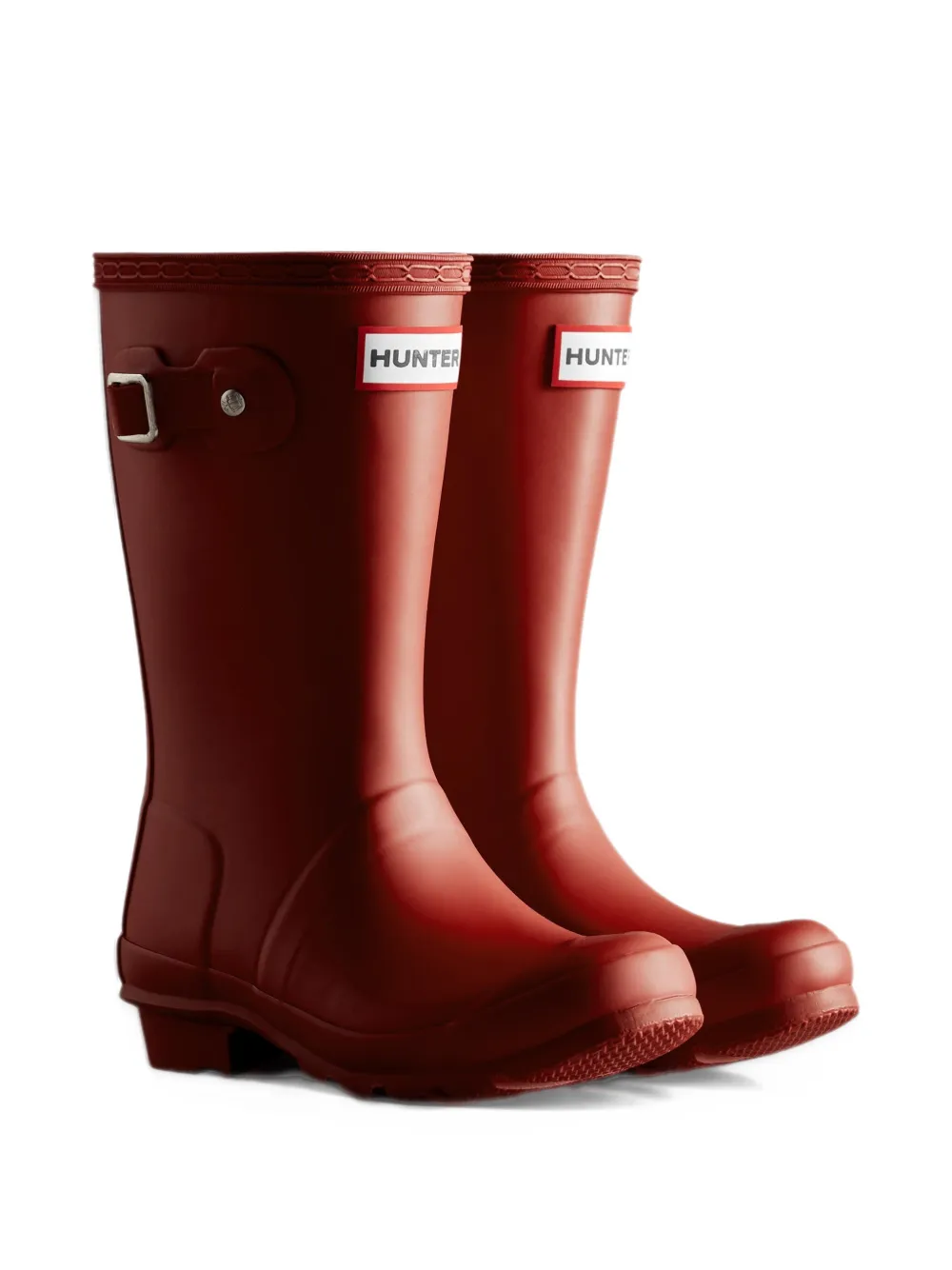 Hunter Kids Original Wellington knee-length boots - Rosso