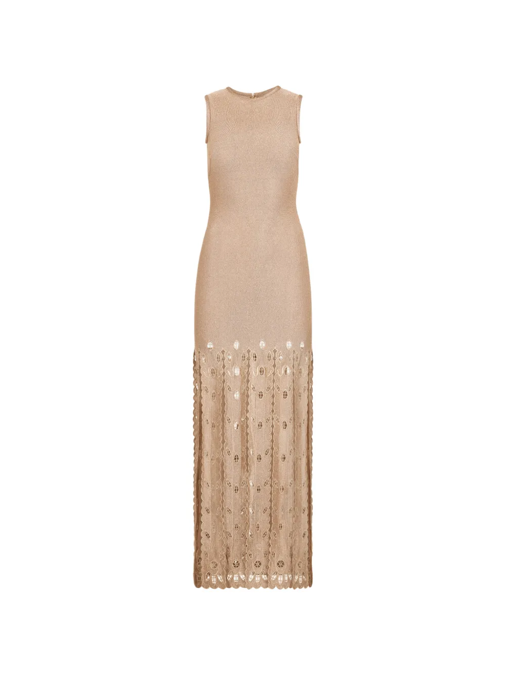 oscar de la renta rainbow-ombre crochet-knit dress Rainbow Ombre Crochet Knit Mini Dress By Oscar De La Renta Moda