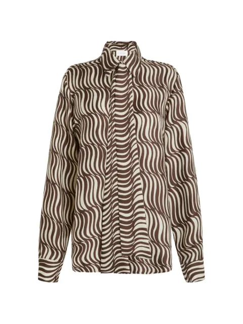 P.A.R.O.S.H. camisa Animalier con estampado