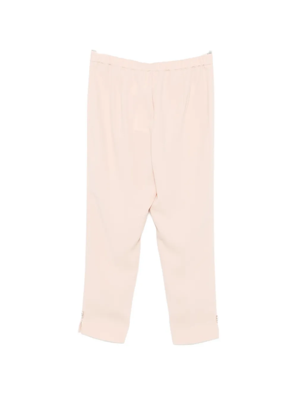 Marina Rinaldi Fiabe pantalon met elastische tailleband Roze