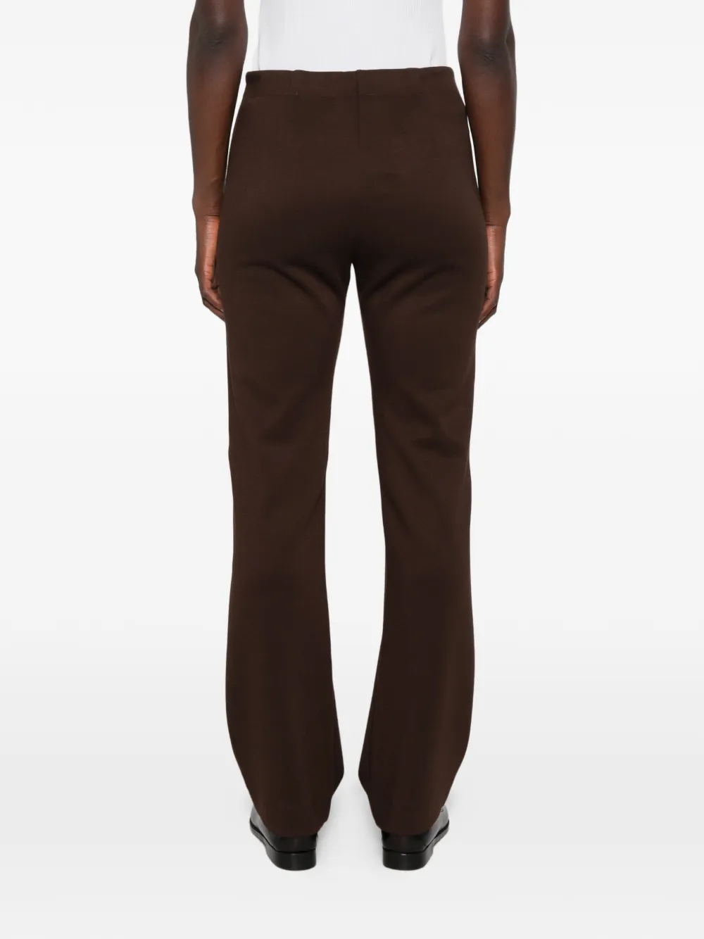 Max Mara MMLFumetto broek met zijstreep Bruin