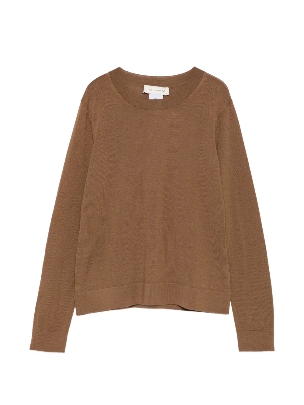 Max Mara MMLTempo long-sleeve sweater - Braun