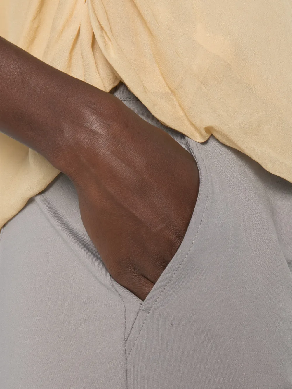 Max Mara Straight broek Grijs