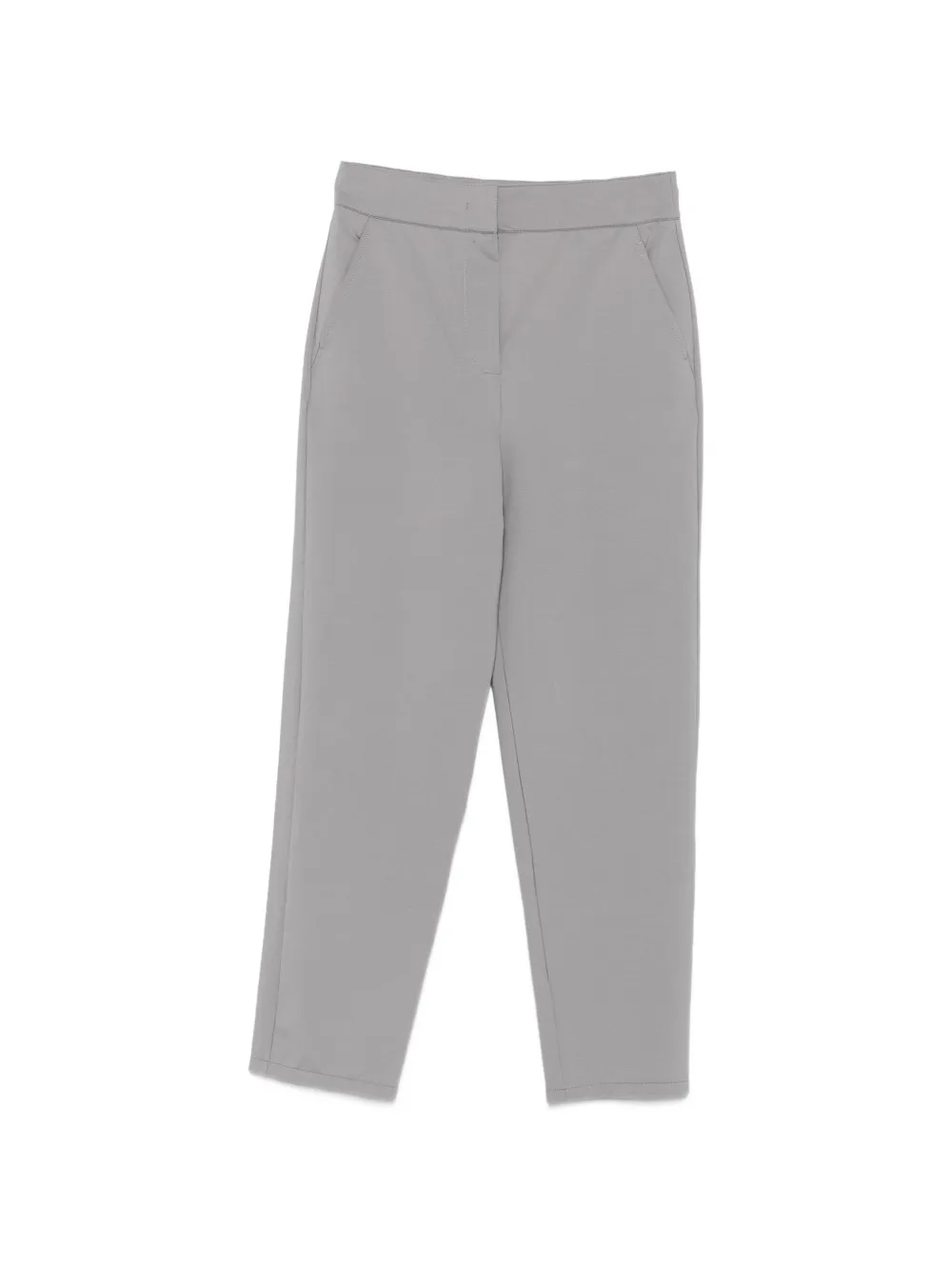 Max Mara straight-leg trousers - Grau