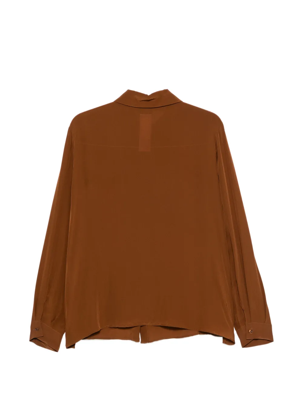 Marina Rinaldi Pmraprile blouse met lange mouwen Bruin