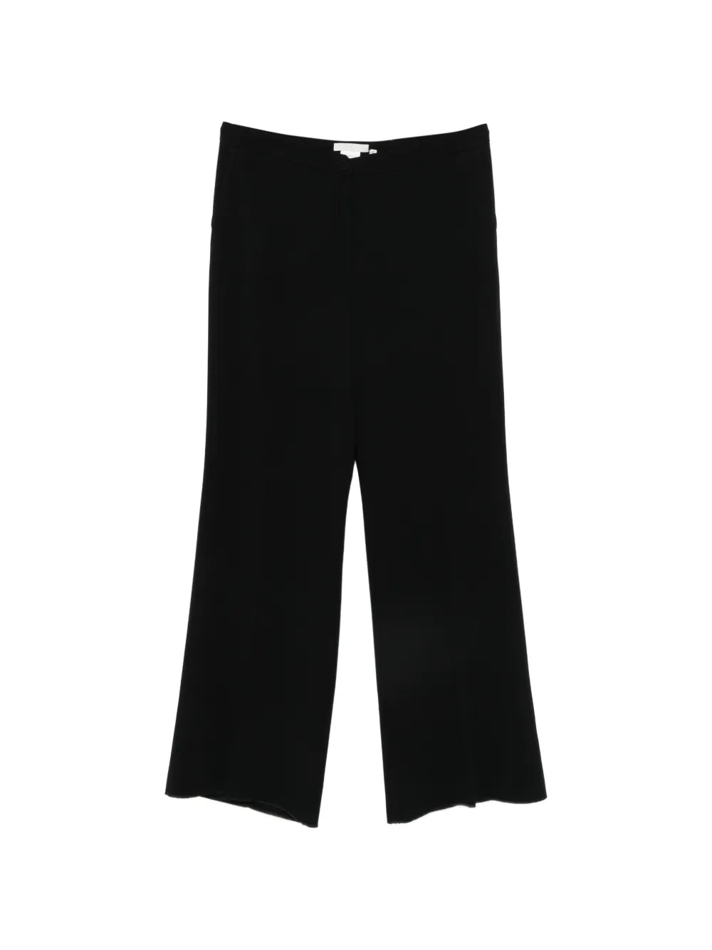 Marina Rinaldi Pontile pressed-crease flared trousers
