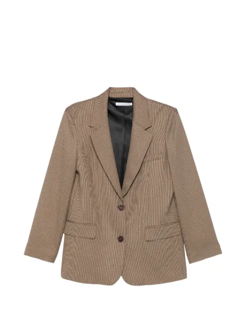 MAR DE MARGARITAS blazer con botones y motivo pied de poule