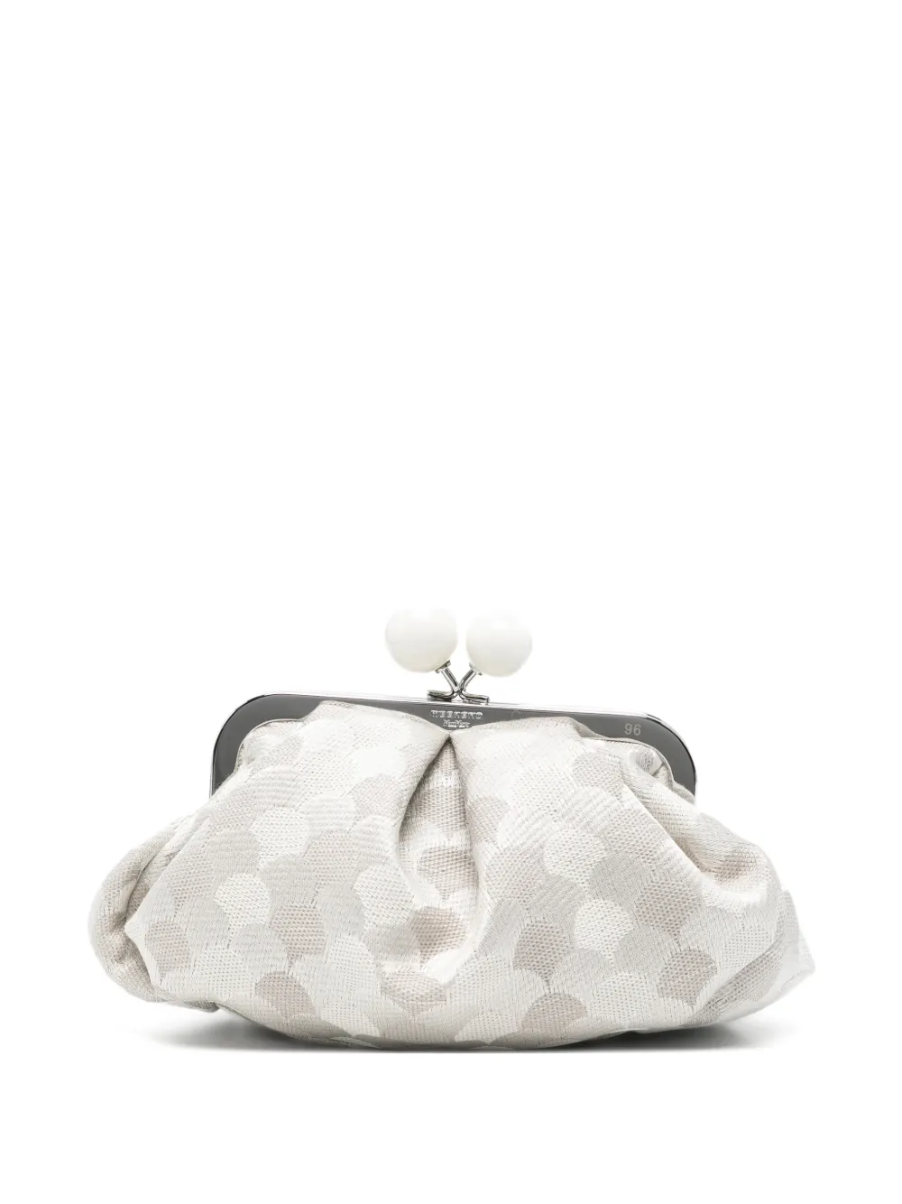 Weekend Max Mara Pasticcino jacquard-knit shoulder bag - Grau