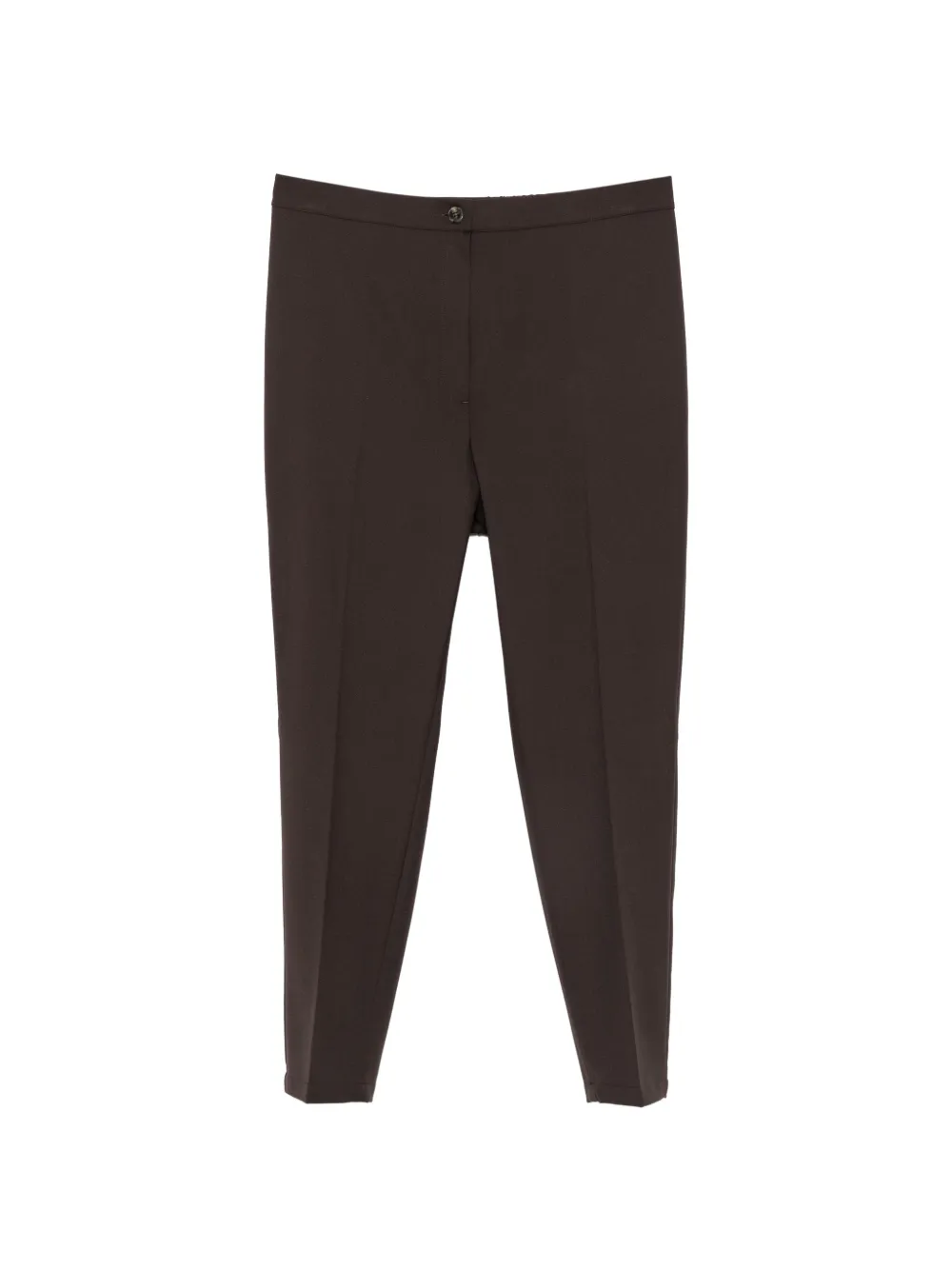 Marina Rinaldi Mrsgiro pressed-crease slim-fit trousers