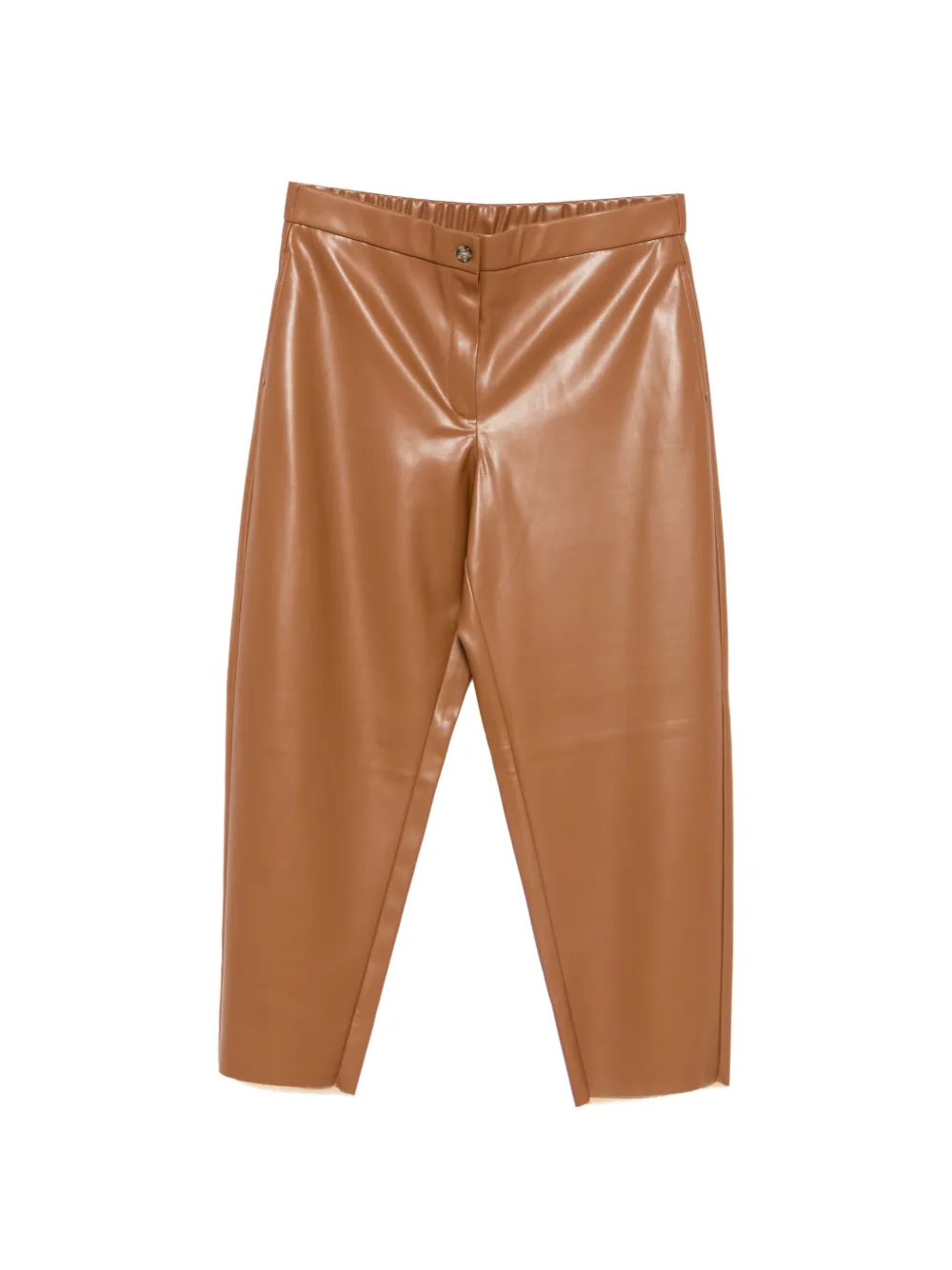 Marina Rinaldi Pagina elasticated-waistband cropped trousers