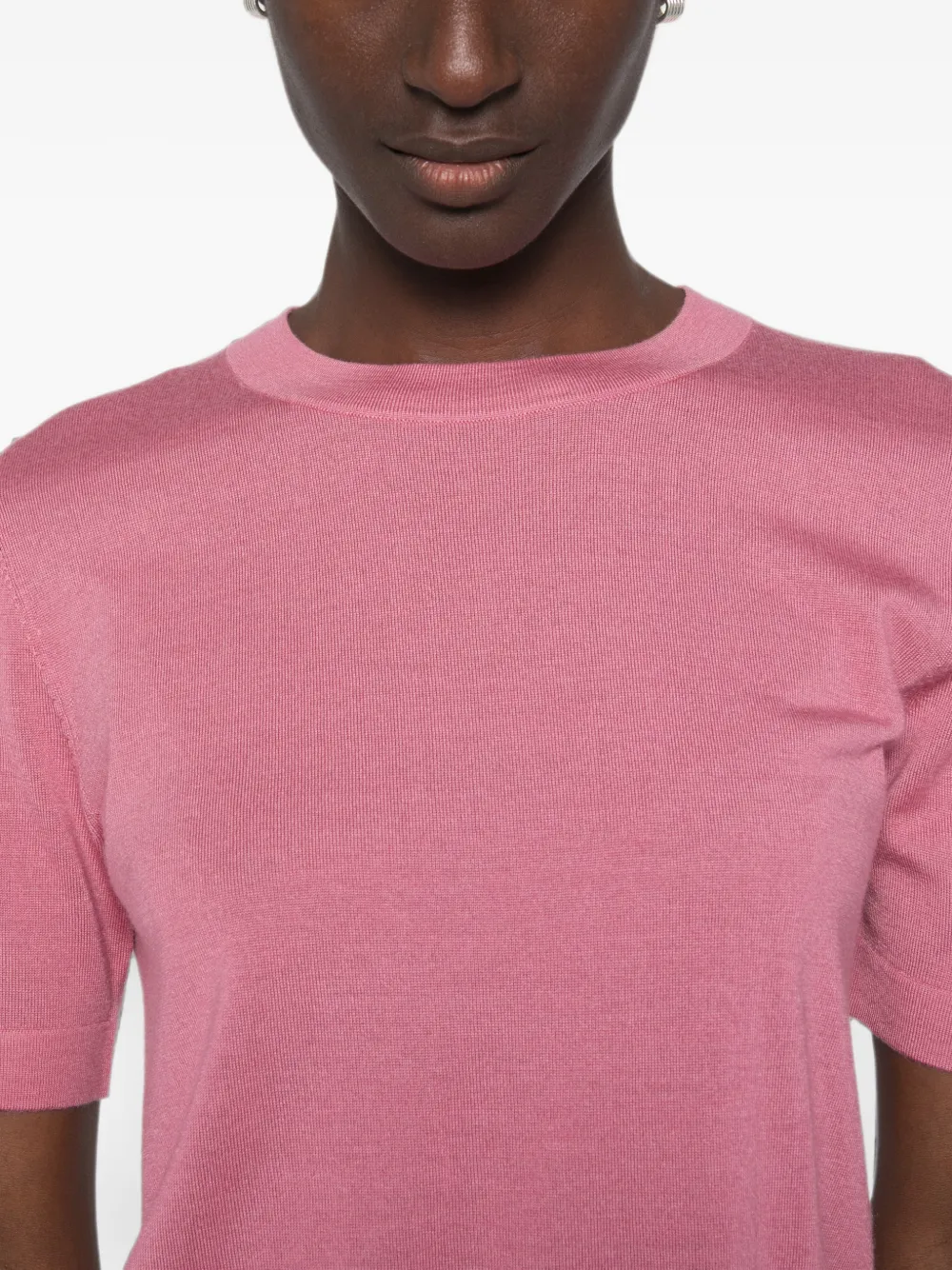 Weekend Max Mara Trui met korte mouwen Roze