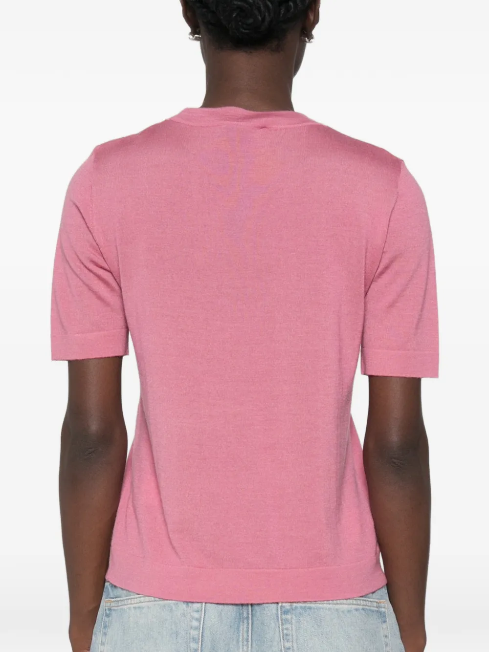 Weekend Max Mara Trui met korte mouwen Roze