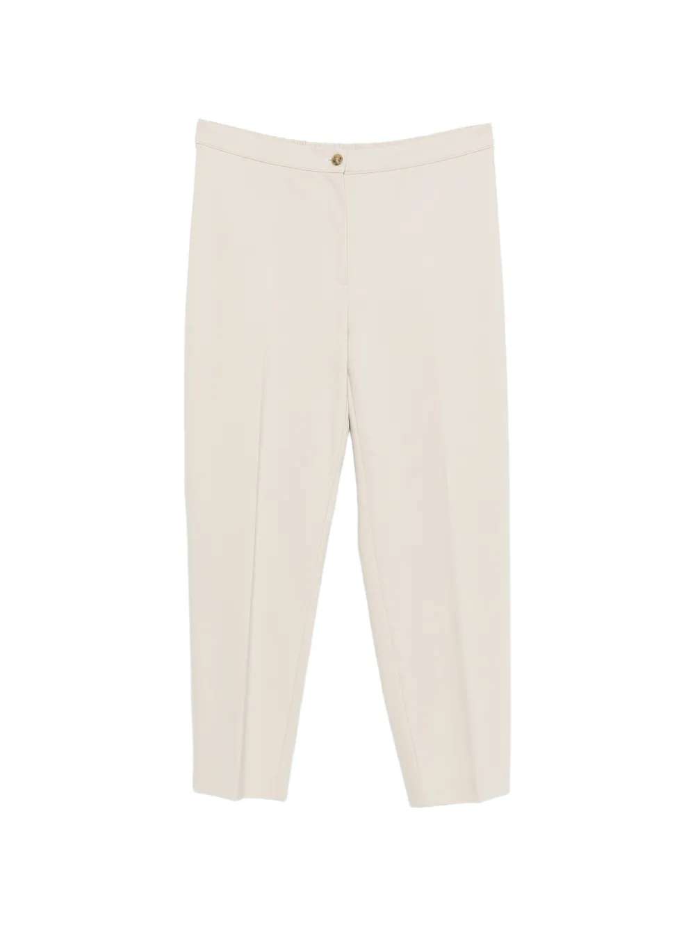 Marina Rinaldi button-fastening straight-leg trousers