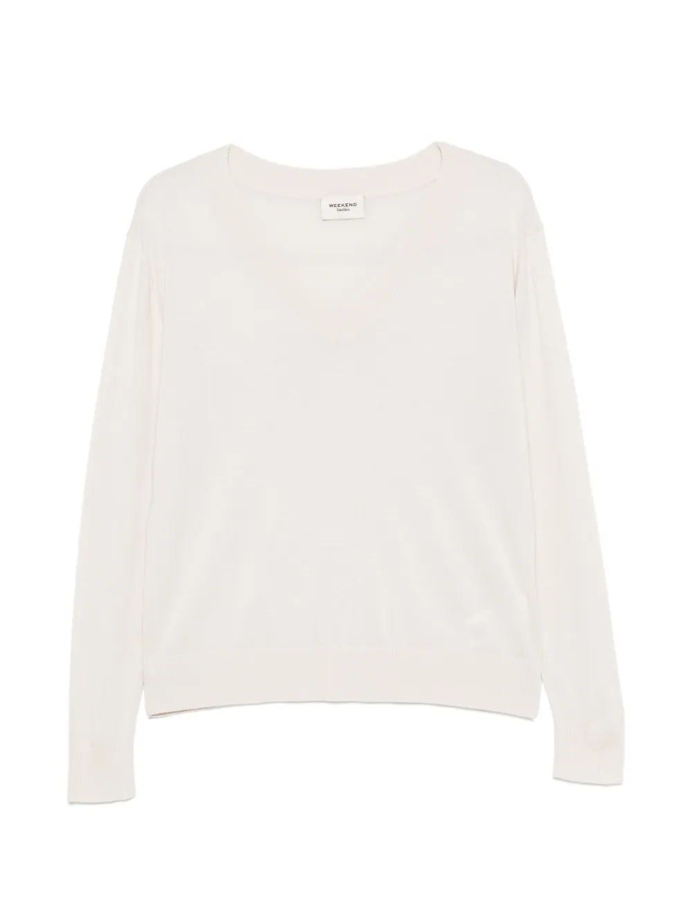 Weekend Max Mara V-neck sweater - Weiß