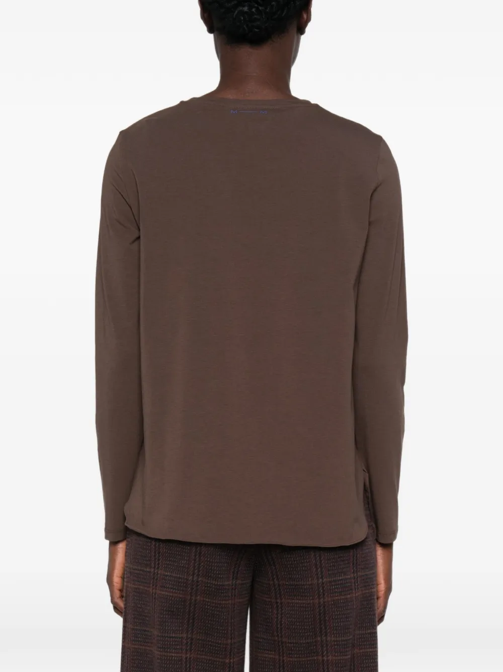 Max Mara T-shirt met lange mouwen Bruin