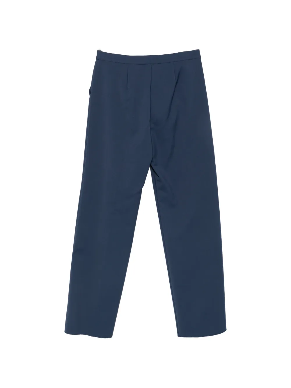 Marina Rinaldi Piroghe straight plooibroek Blauw