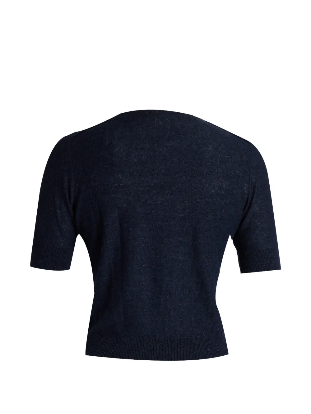 ERDEM T-shirt met borduurwerk Blauw