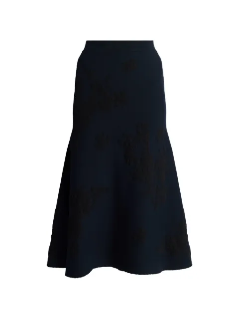 ERDEM jacquard-knit skirt