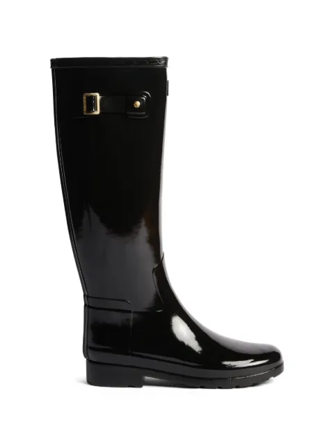 Hunter Refined Stiefel mit Glanzoptik