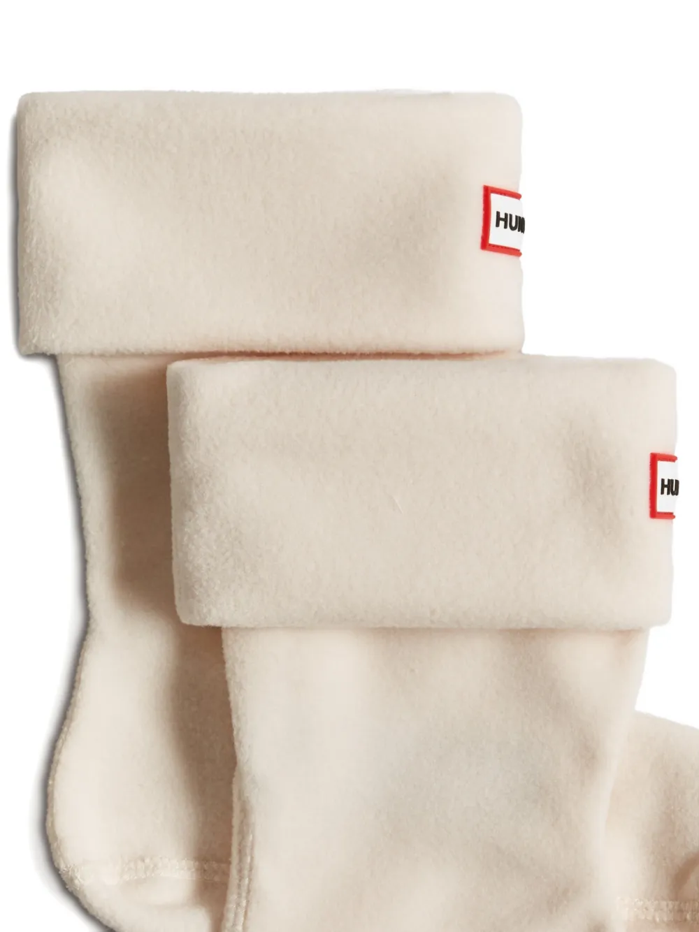 Hunter Sokken met omgeslagen manchetten Beige