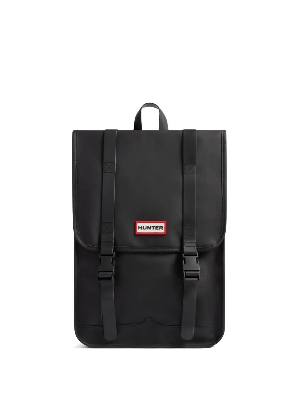 Hunter Crovie buckle-fastening backpack - Schwarz