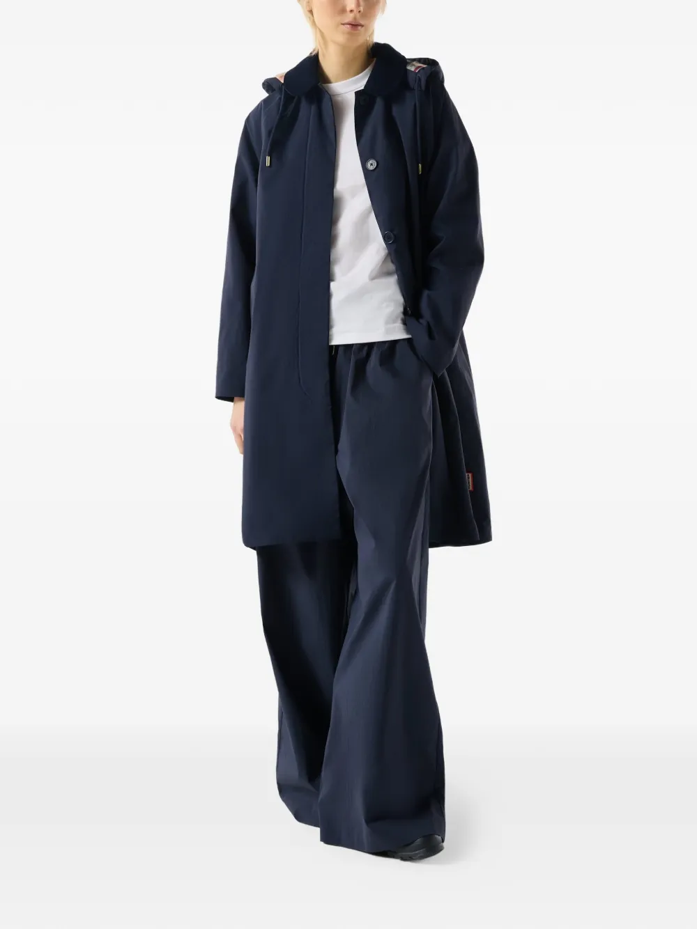  Hunter Abrigo Originals Con Capucha Removible - Azul 