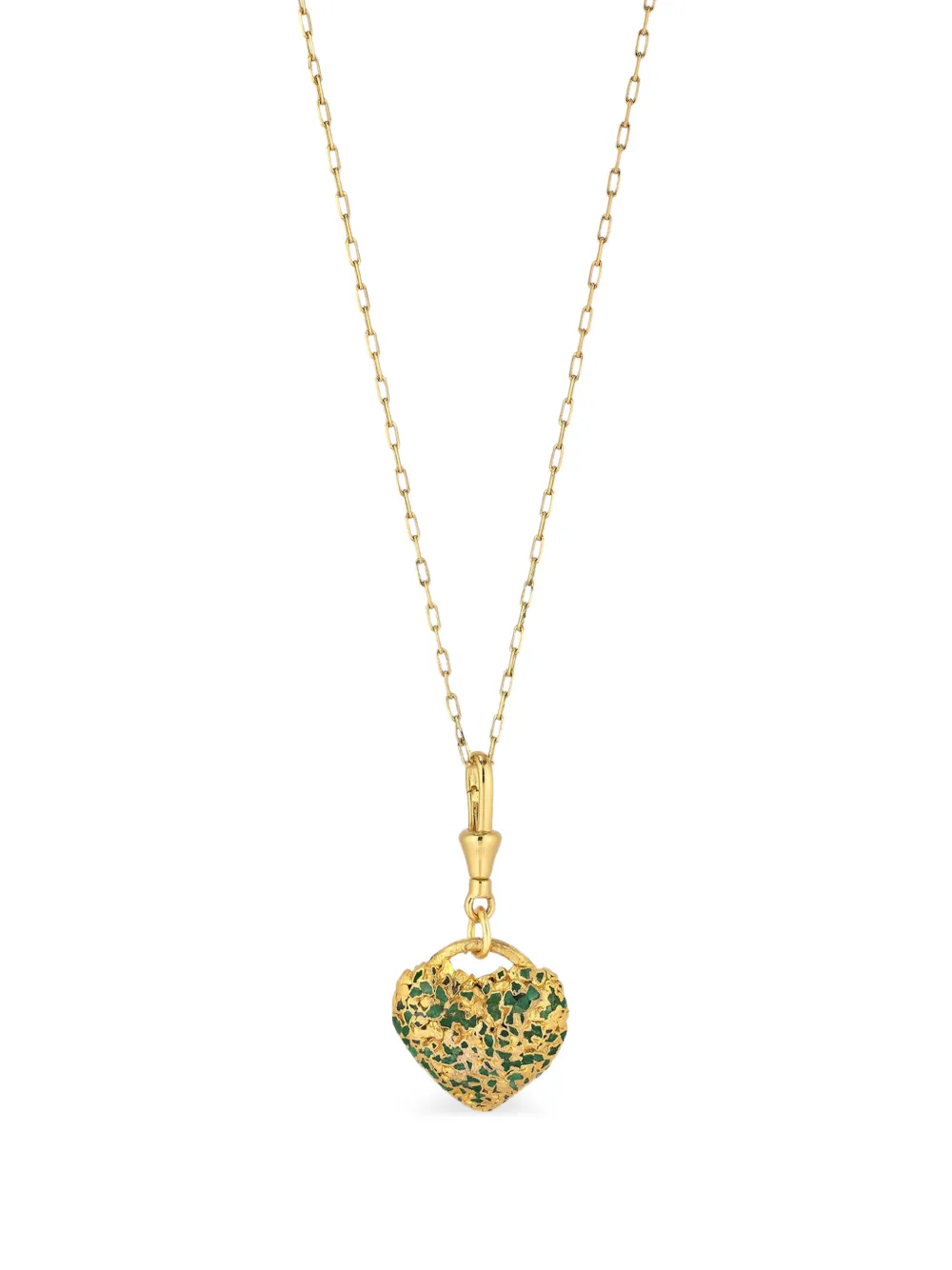 FENOMENA Halskette mit Herzanhänger - Gold