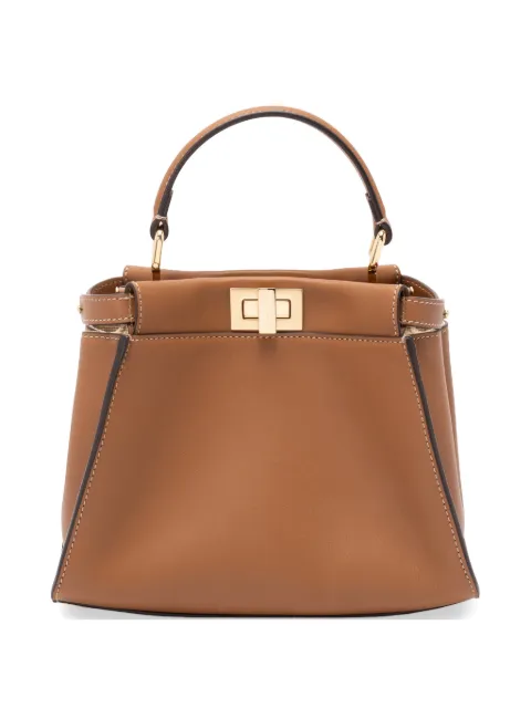 FENDI Peekaboo leather mini bag
