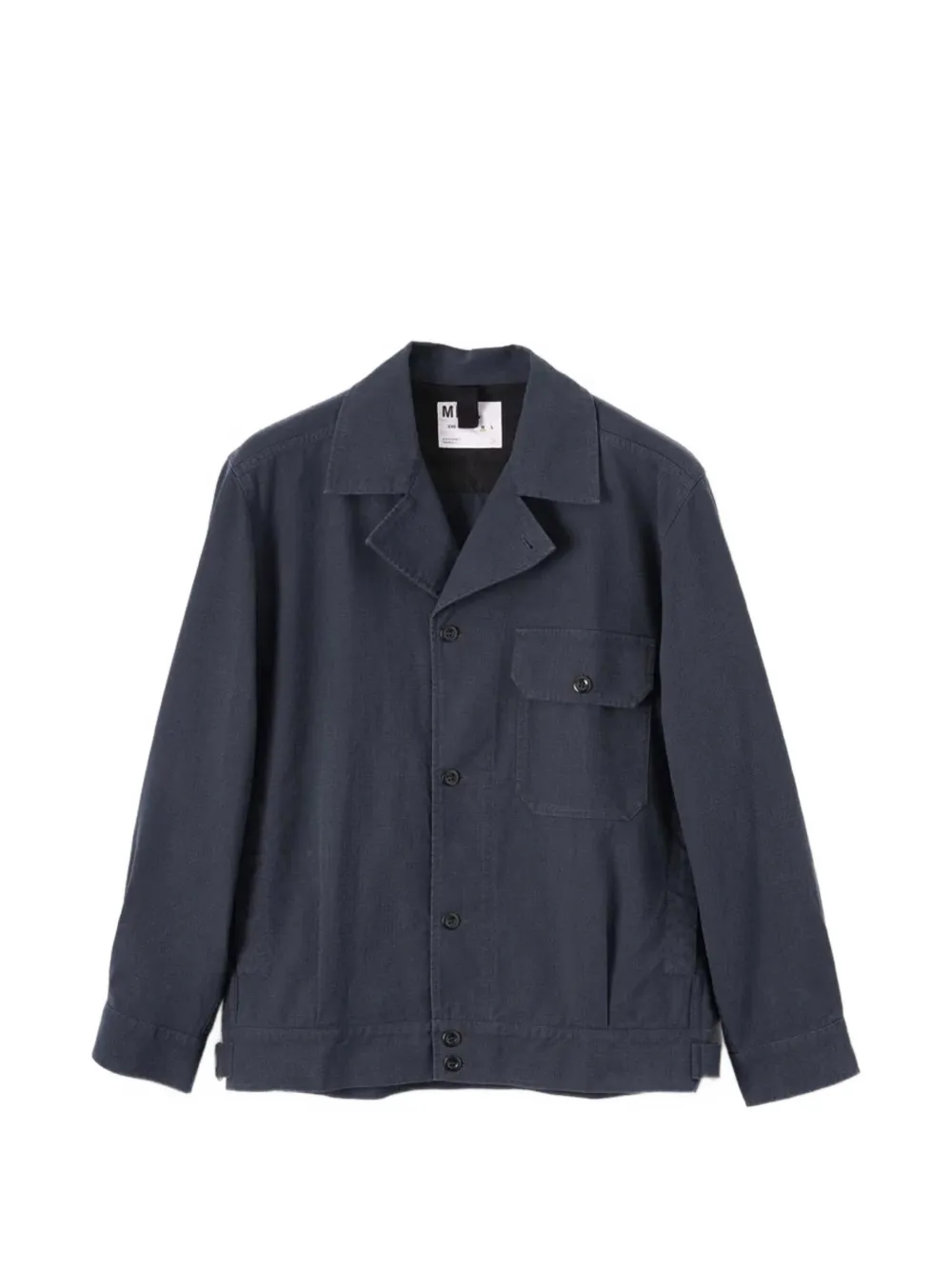 Margaret Howell MHL. Utility herringbone jacket - Blau