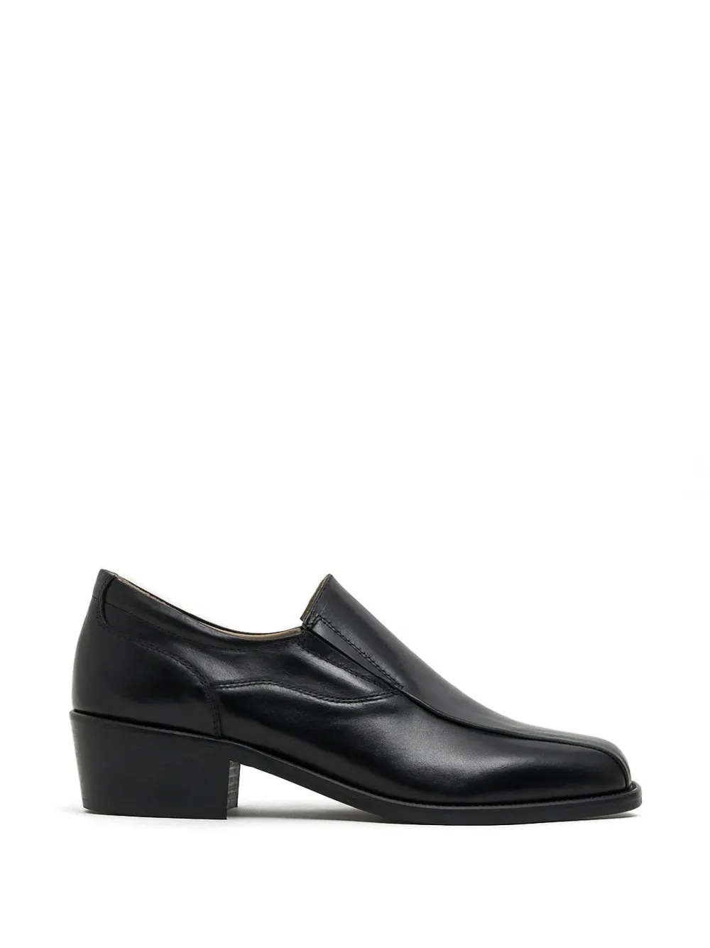 Paracia Pedal leather loafers - Black