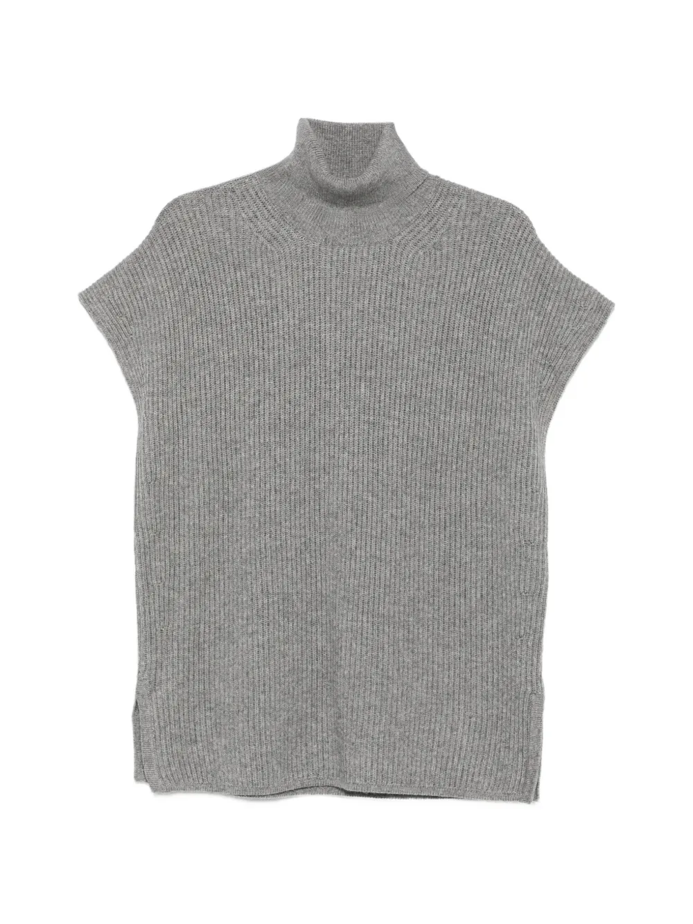 Max Mara MSTCobalto roll-neck sleeveless sweater - Gris Max Mara MSTCobalto roll-neck sleeveless sweater - Gris